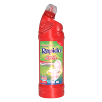 مایع جرم‌گیر غلیظ معطر راپیدو ۷۵۰ گرم - ژل توالت‌شوی ضدعفونی‌کننده حاوی اسانس لیمو