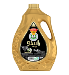 مایع ظرفشویی ذغالی راپیدو ۳۰۰۰ گرمی حاوی ذغال فعال